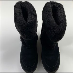 Genuine Suede Uppers - Black FINAL SALE